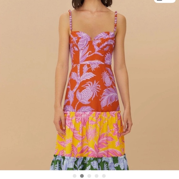 FARM Rio Multicolor Tropical Dress - Picture 2 of 3